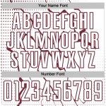 Sublimation Uniform Custom Sports Lightning White Soccer Jersey Burgundy Sublimation Uniform Custom Sports Lightning White Soccer Jersey Burgundy