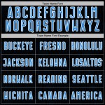 Blue-White Sublimation Powder Soccer Custom Sports Black Shape Geometric Uniform Jersey Blue-White Sublimation Powder Soccer Custom Sports Black Shape Geometric Uniform Jersey