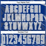 Soccer Uniform Lines Sublimation Sports Gray-White Custom Jersey Royal Soccer Uniform Lines Sublimation Sports Gray-White Custom Jersey Royal