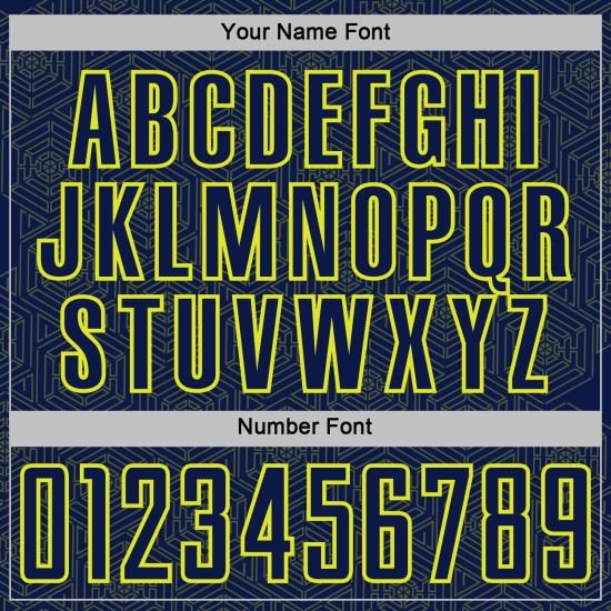 Uniform Shape Neon Geometric Sublimation Custom Sports Soccer Yellow Jersey Navy Uniform Shape Neon Geometric Sublimation Custom Sports Soccer Yellow Jersey Navy