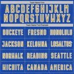 Sports Thunder Soccer Sublimation Shape Blue Geometric Jersey Uniform Gold-White Old Custom Sports Thunder Soccer Sublimation Shape Blue Geometric Jersey Uniform Gold-White Old Custom