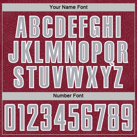 Sublimation Jersey Sports Geometric Crimson Gray-White Soccer Uniform Shape Custom Sublimation Jersey Sports Geometric Crimson Gray-White Soccer Uniform Shape Custom